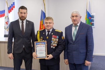 Прием в администрации Кстовского муниципального округа в честь дня защитника Отечества 2023