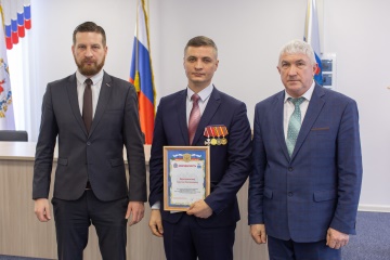 Прием в администрации Кстовского муниципального округа в честь дня защитника Отечества 2023